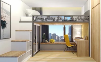 Space-saving dining and storage furniture